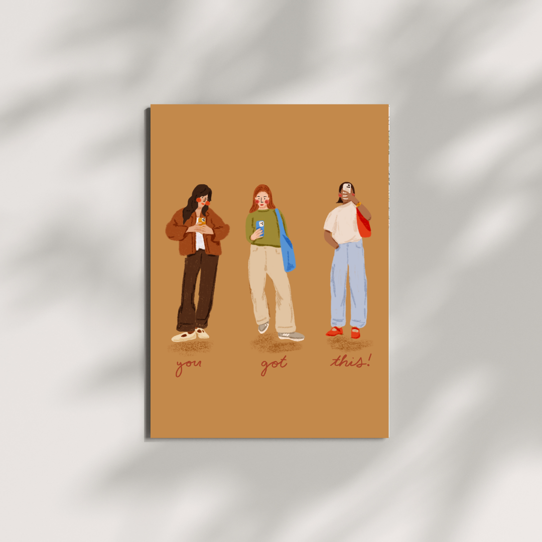 you got this greeting card