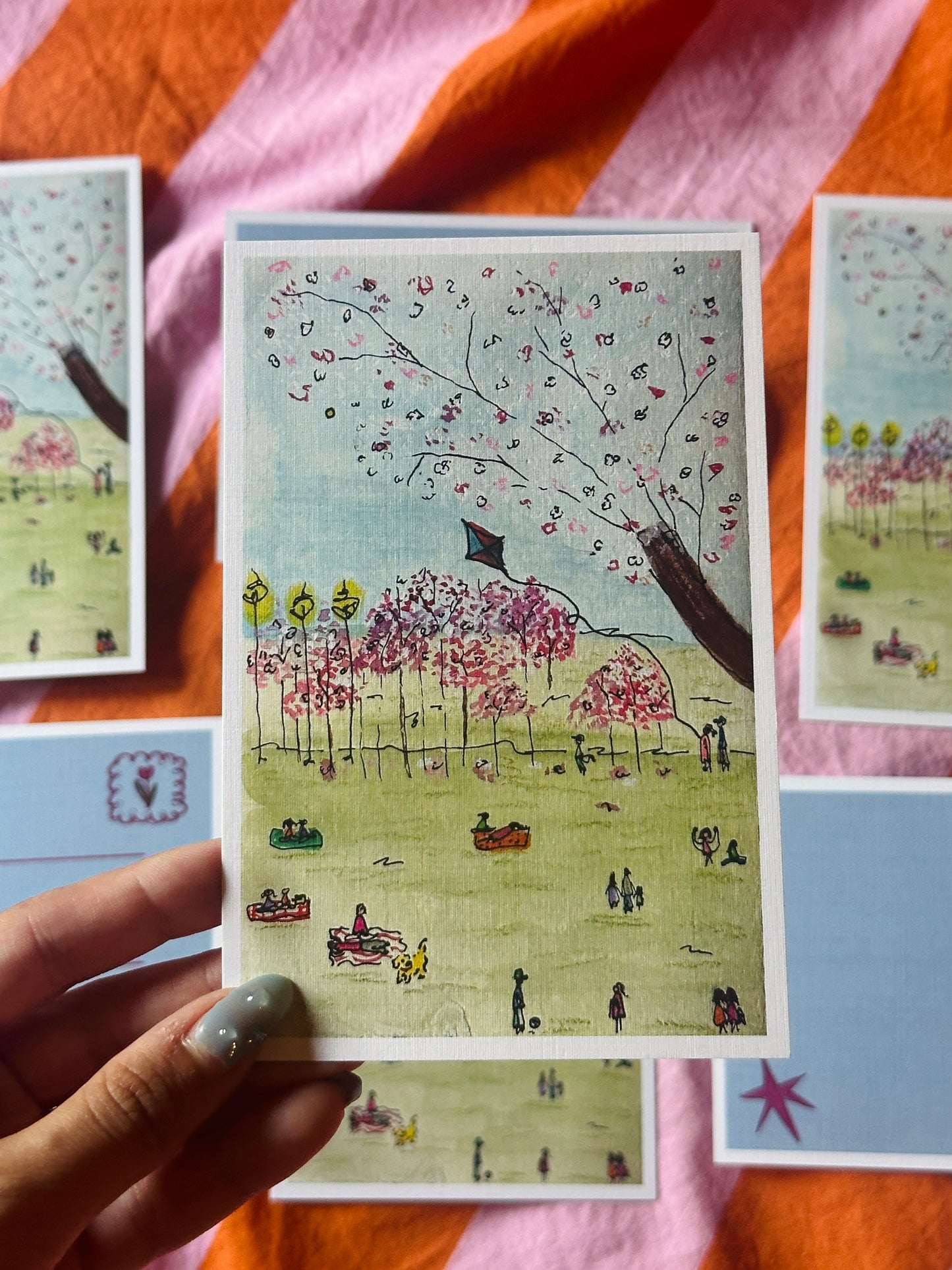 cherry blossom print
