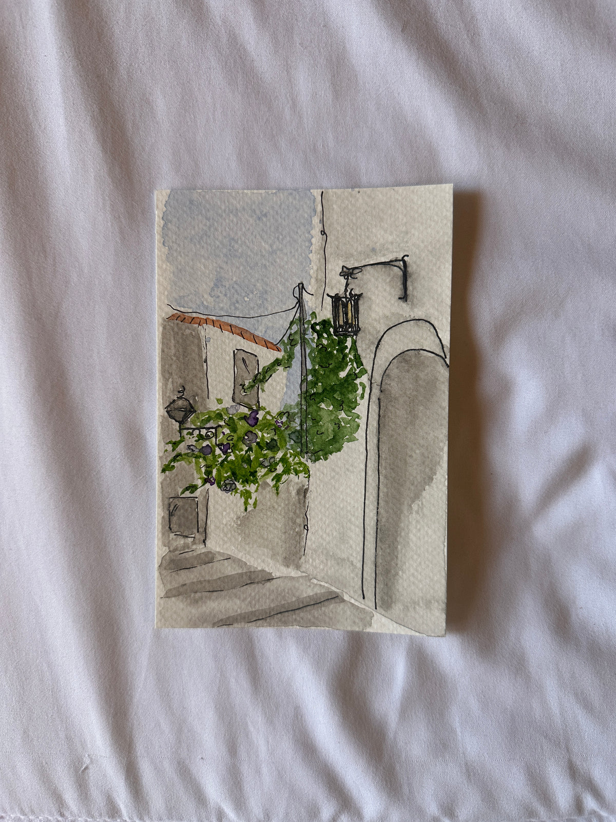 Positano Watercolor Original