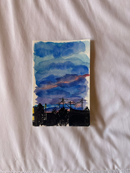 Chadwick Beach Watercolor Original