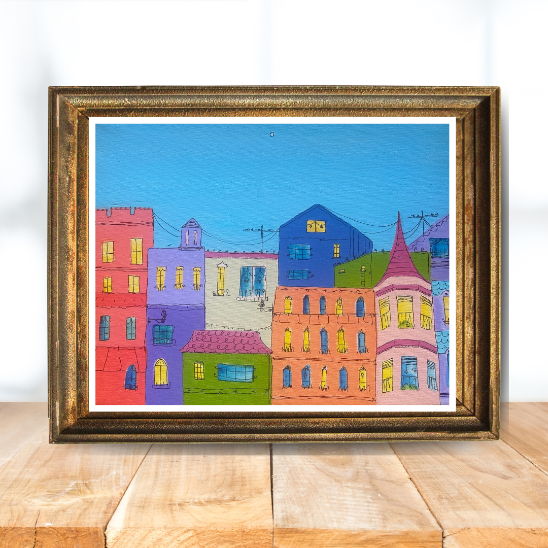 queens village print
