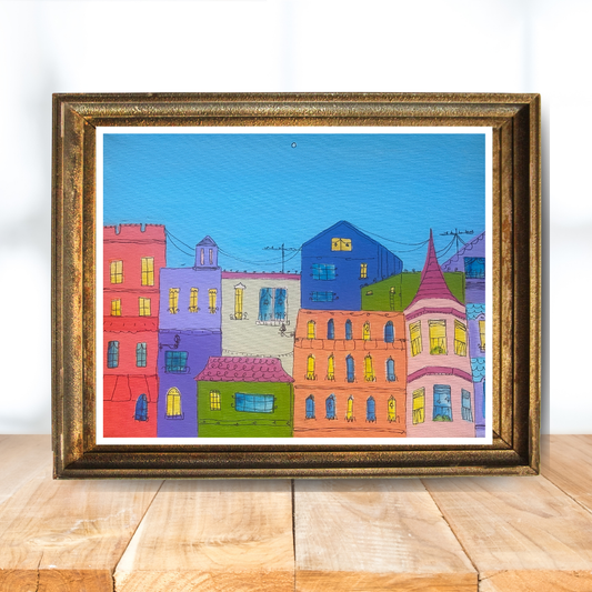 queens village print