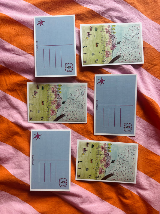 cherry blossom print