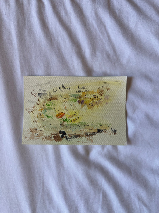 KOI Watercolor Original