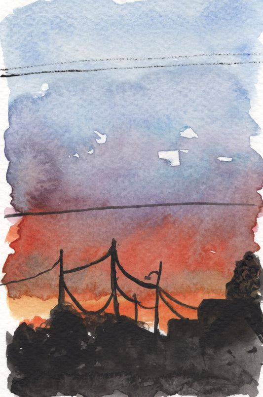 Lavalette Watercolor Original